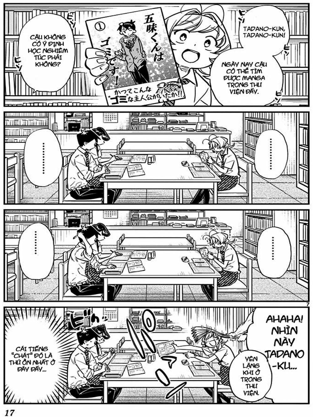 Truyện Tranh Komi Không Thể Giao Tiếp - Komi San Wa Komyusho Desu trang 5