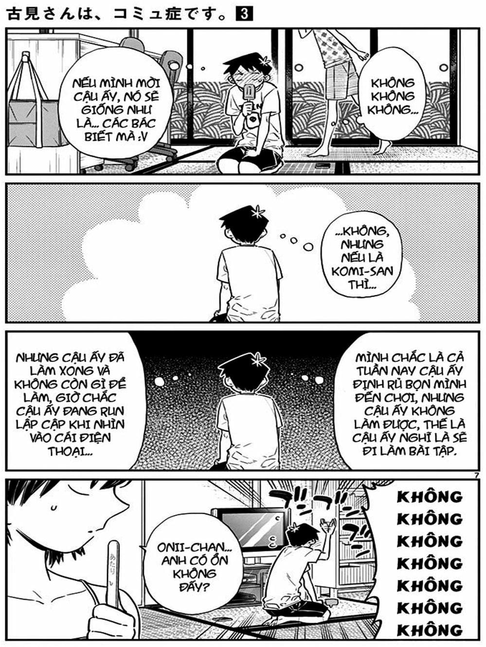 Truyện Tranh Komi Không Thể Giao Tiếp - Komi San Wa Komyusho Desu trang 5