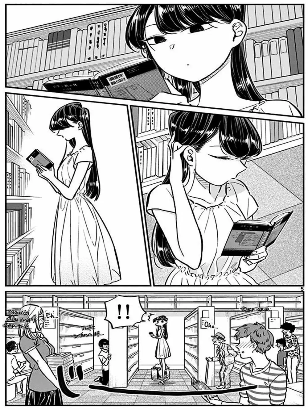 Truyện Tranh Komi Không Thể Giao Tiếp - Komi San Wa Komyusho Desu trang 5