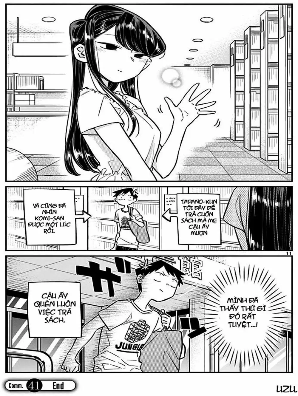 Truyện Tranh Komi Không Thể Giao Tiếp - Komi San Wa Komyusho Desu trang 5