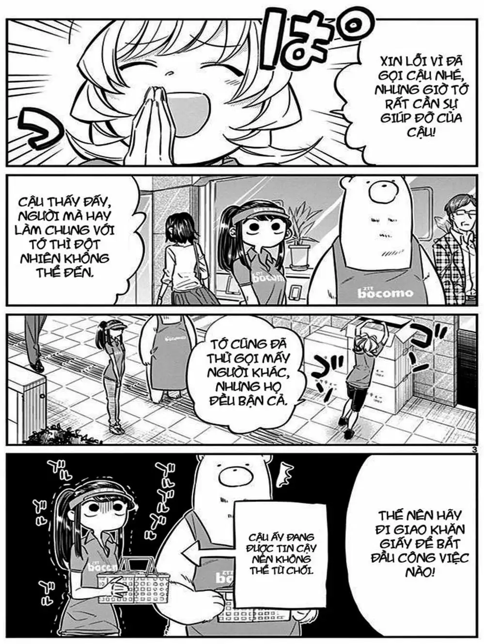 Truyện Tranh Komi Không Thể Giao Tiếp - Komi San Wa Komyusho Desu trang 5