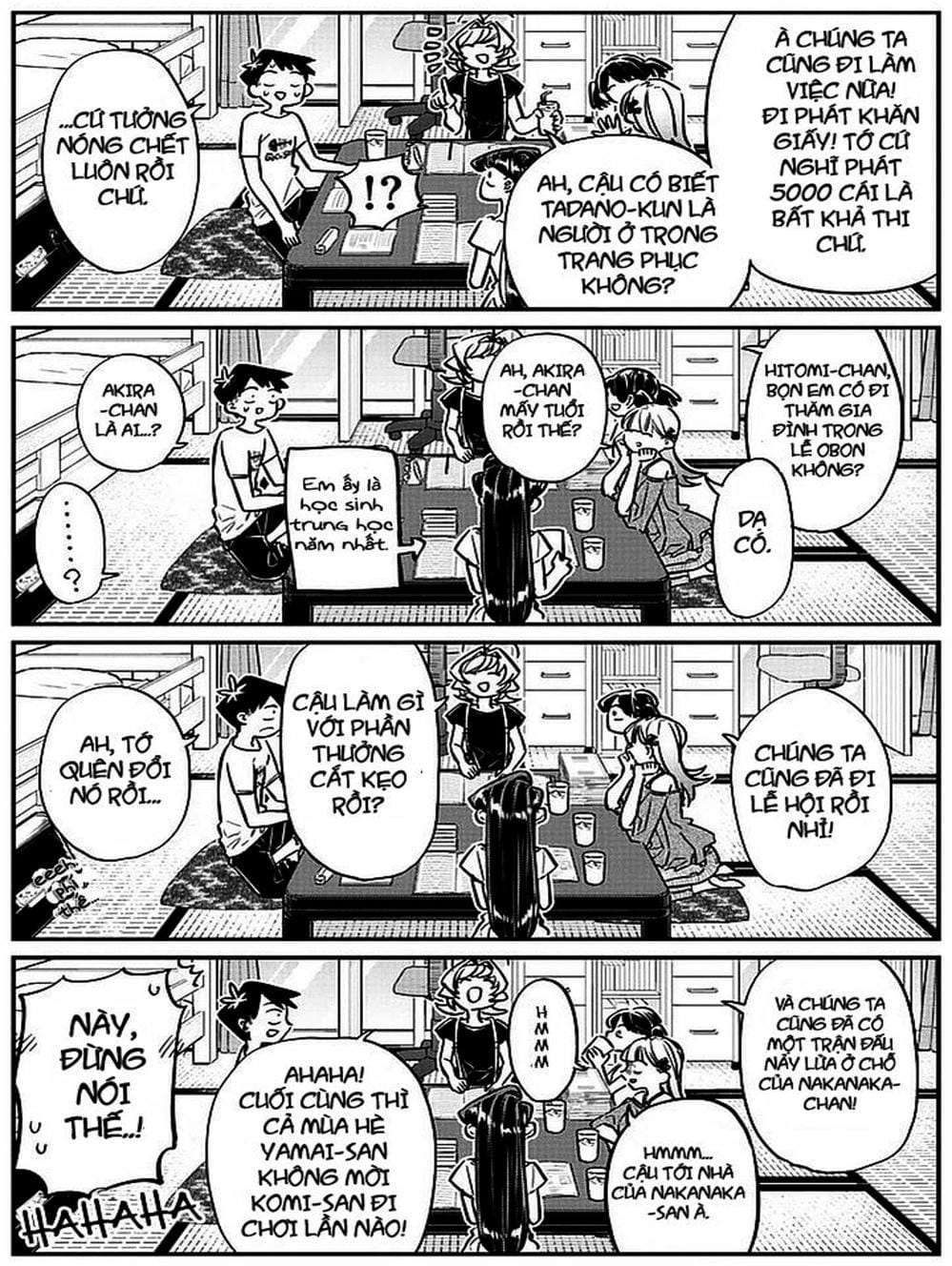 Truyện Tranh Komi Không Thể Giao Tiếp - Komi San Wa Komyusho Desu trang 5