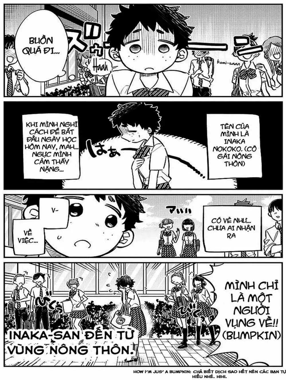 Truyện Tranh Komi Không Thể Giao Tiếp - Komi San Wa Komyusho Desu trang 5