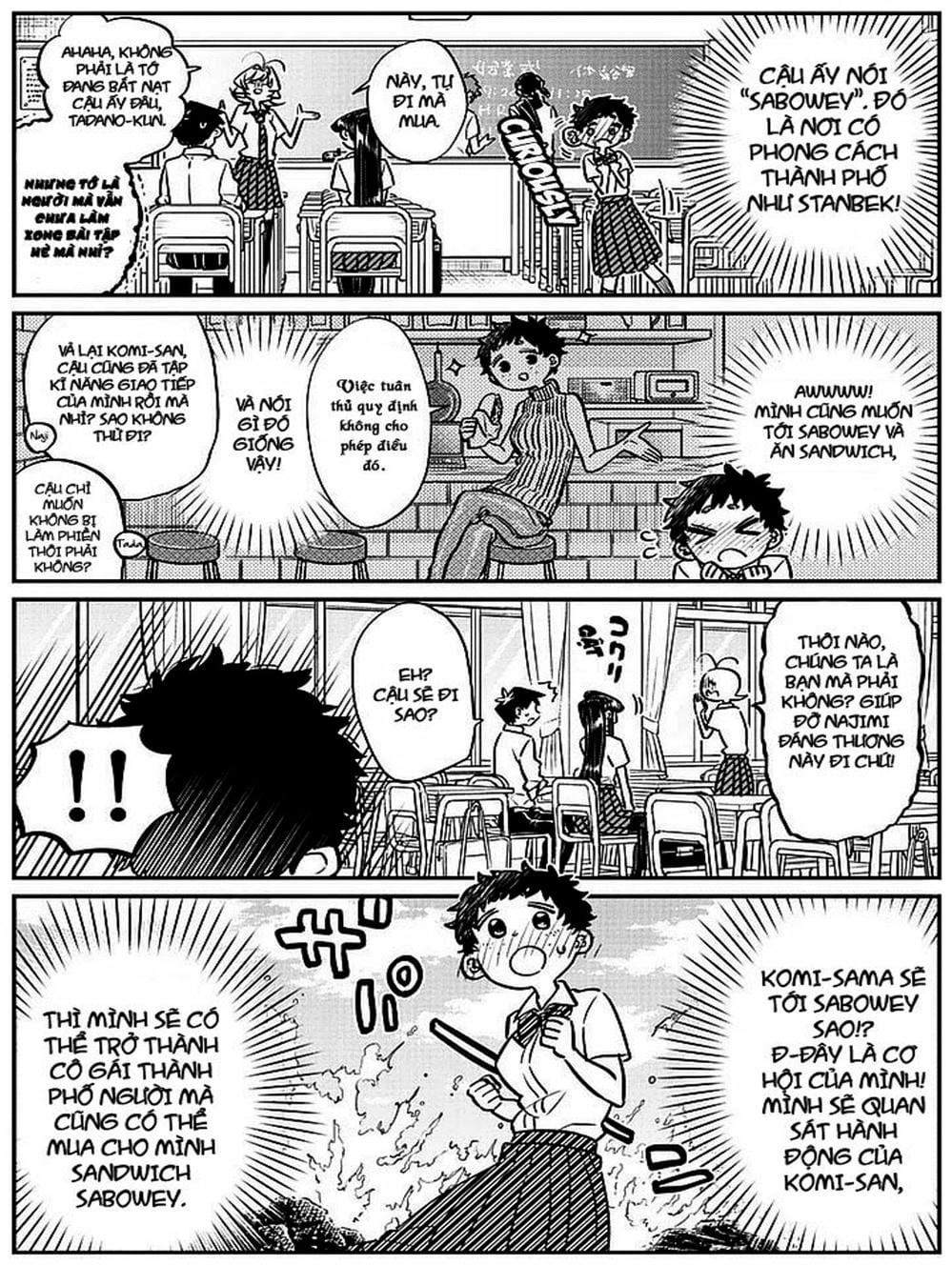 Truyện Tranh Komi Không Thể Giao Tiếp - Komi San Wa Komyusho Desu trang 5