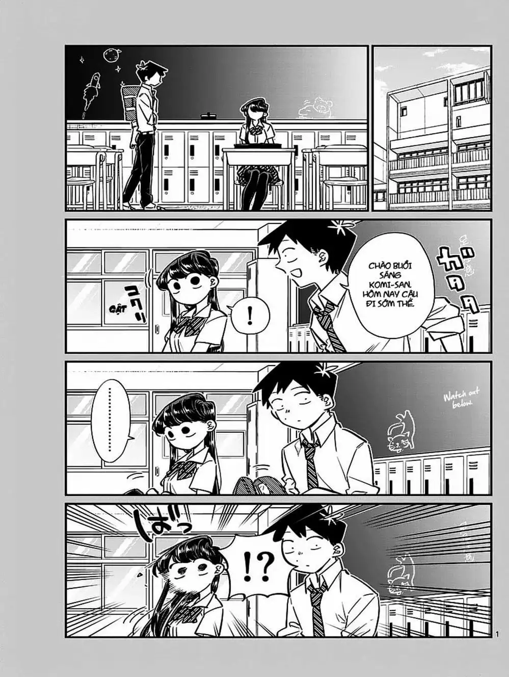 Truyện Tranh Komi Không Thể Giao Tiếp - Komi San Wa Komyusho Desu trang 5