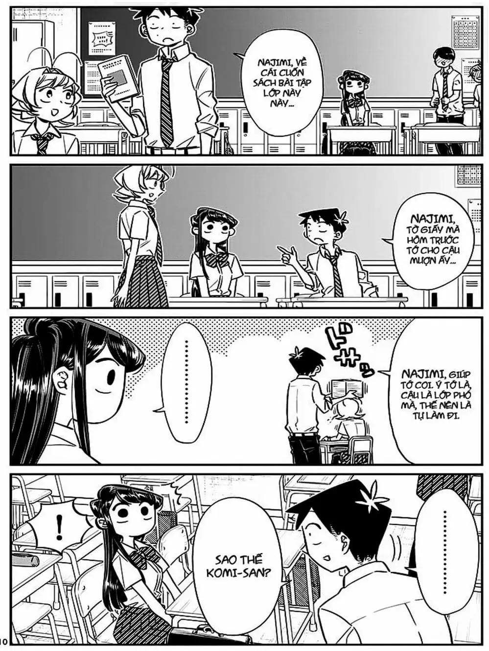 Truyện Tranh Komi Không Thể Giao Tiếp - Komi San Wa Komyusho Desu trang 5
