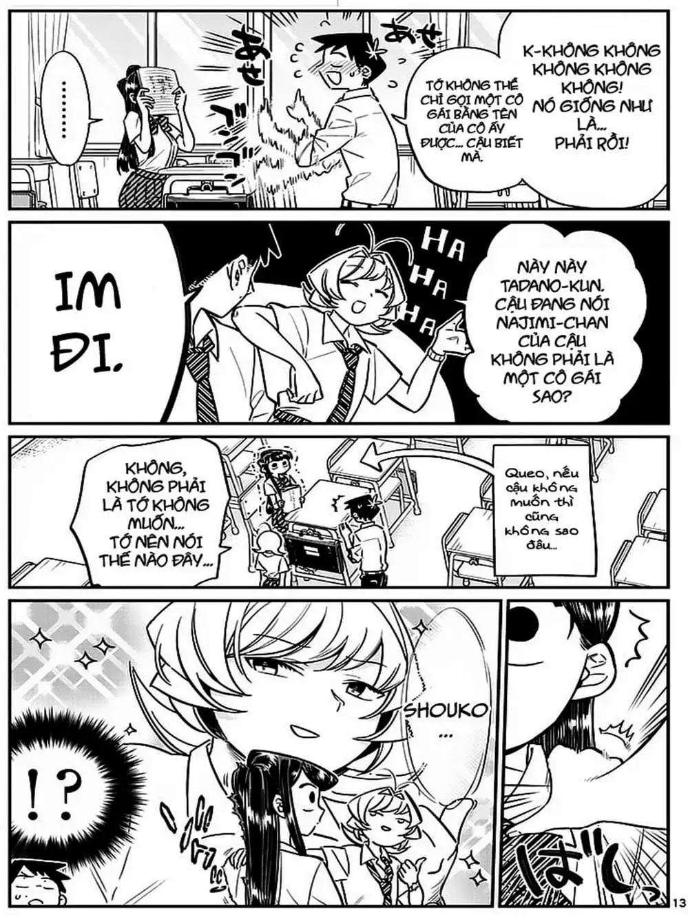 Truyện Tranh Komi Không Thể Giao Tiếp - Komi San Wa Komyusho Desu trang 5