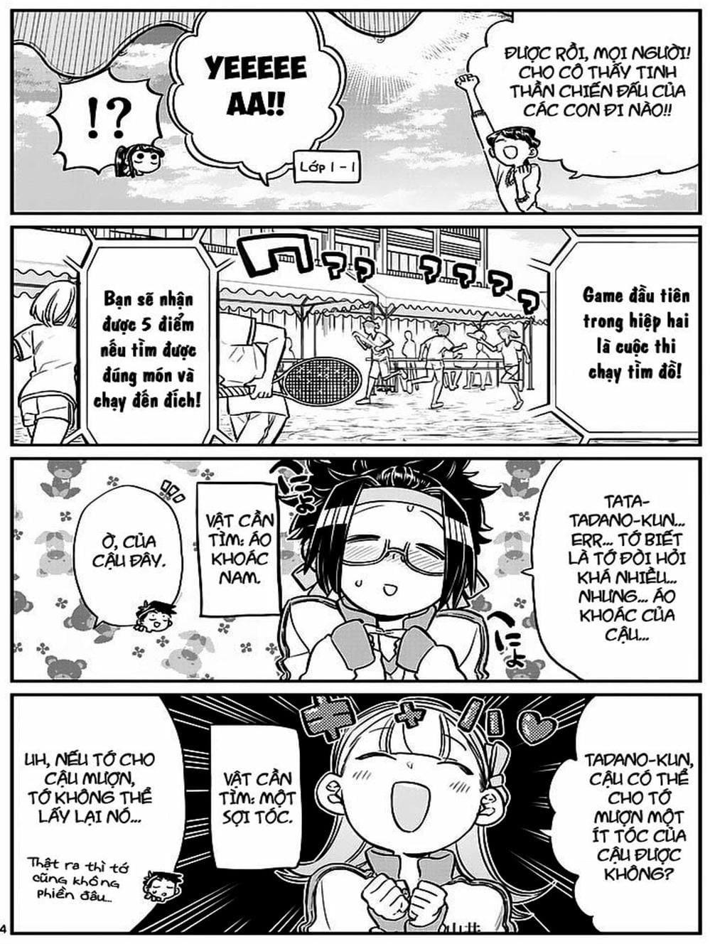 Truyện Tranh Komi Không Thể Giao Tiếp - Komi San Wa Komyusho Desu trang 5