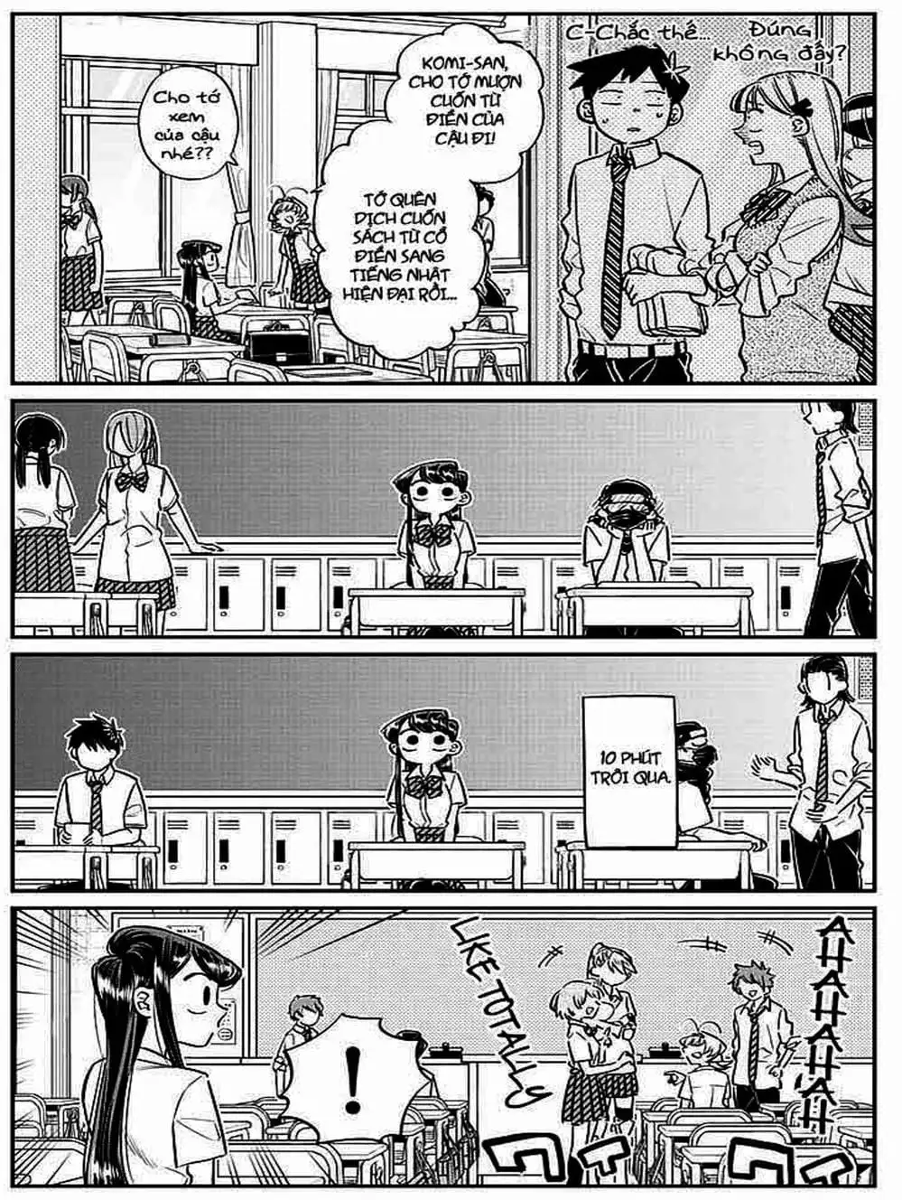 Truyện Tranh Komi Không Thể Giao Tiếp - Komi San Wa Komyusho Desu trang 5