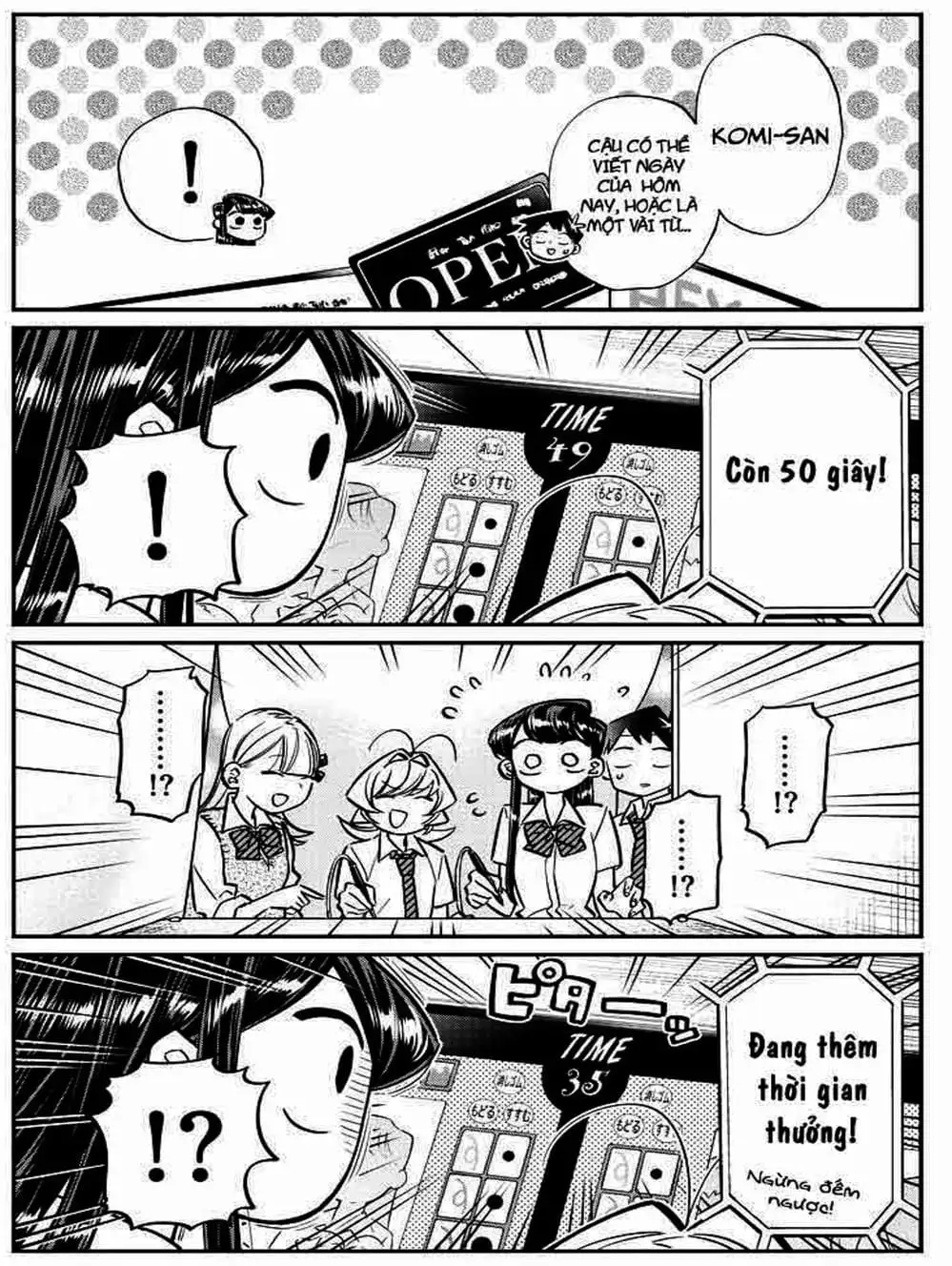 Truyện Tranh Komi Không Thể Giao Tiếp - Komi San Wa Komyusho Desu trang 5