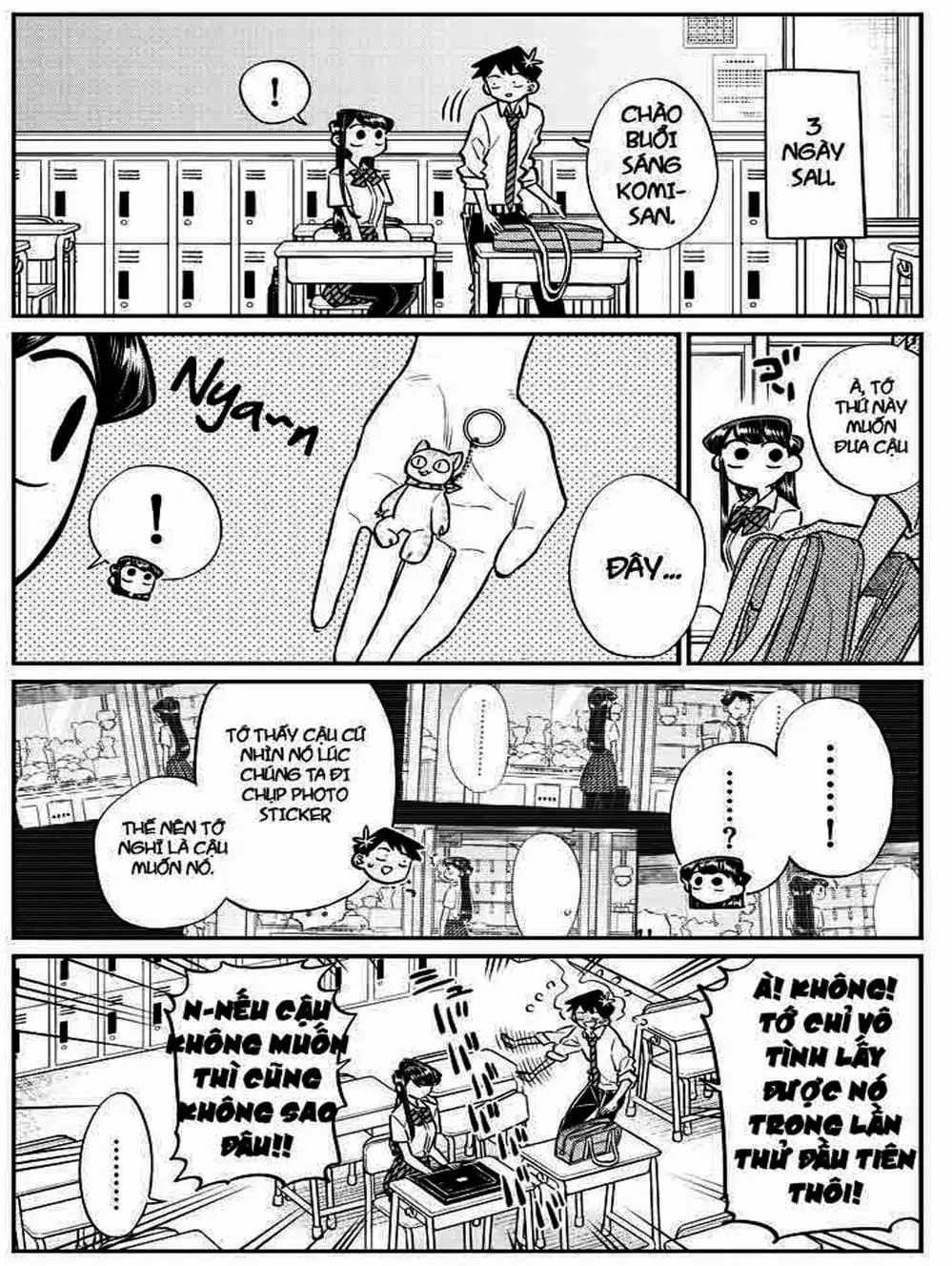 Truyện Tranh Komi Không Thể Giao Tiếp - Komi San Wa Komyusho Desu trang 5