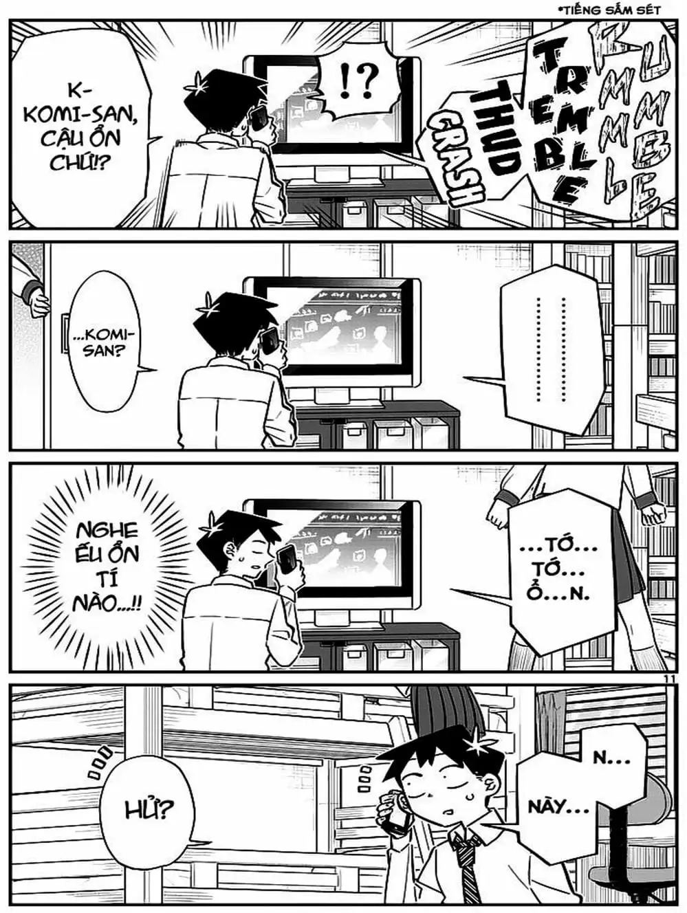 Truyện Tranh Komi Không Thể Giao Tiếp - Komi San Wa Komyusho Desu trang 5