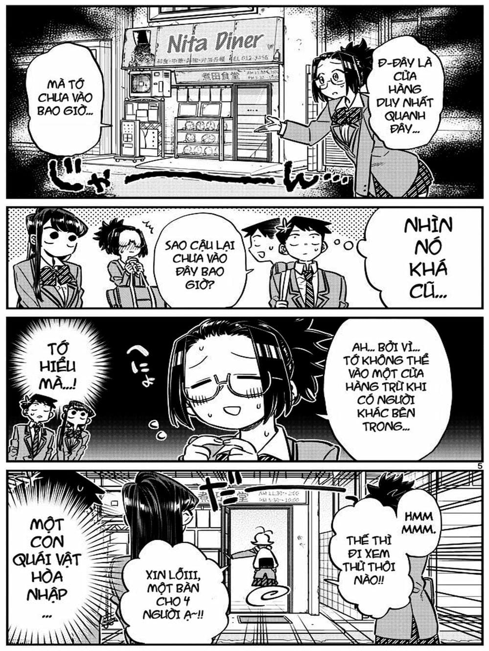 Truyện Tranh Komi Không Thể Giao Tiếp - Komi San Wa Komyusho Desu trang 5