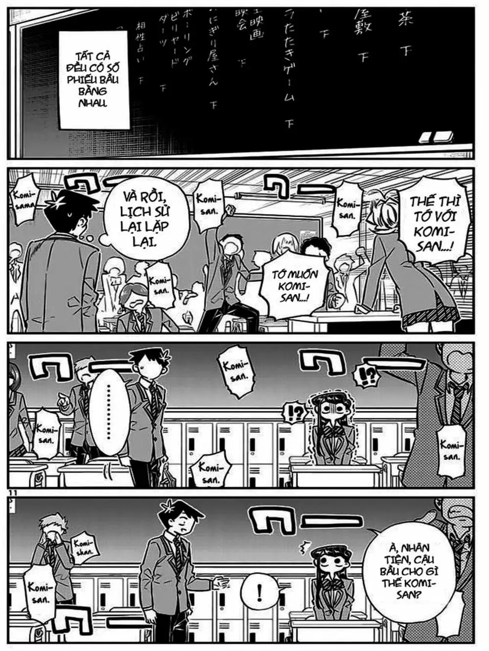 Truyện Tranh Komi Không Thể Giao Tiếp - Komi San Wa Komyusho Desu trang 5