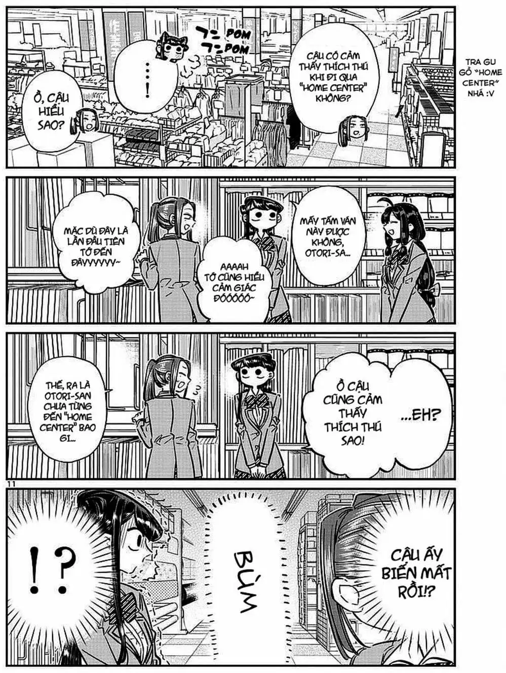 Truyện Tranh Komi Không Thể Giao Tiếp - Komi San Wa Komyusho Desu trang 5