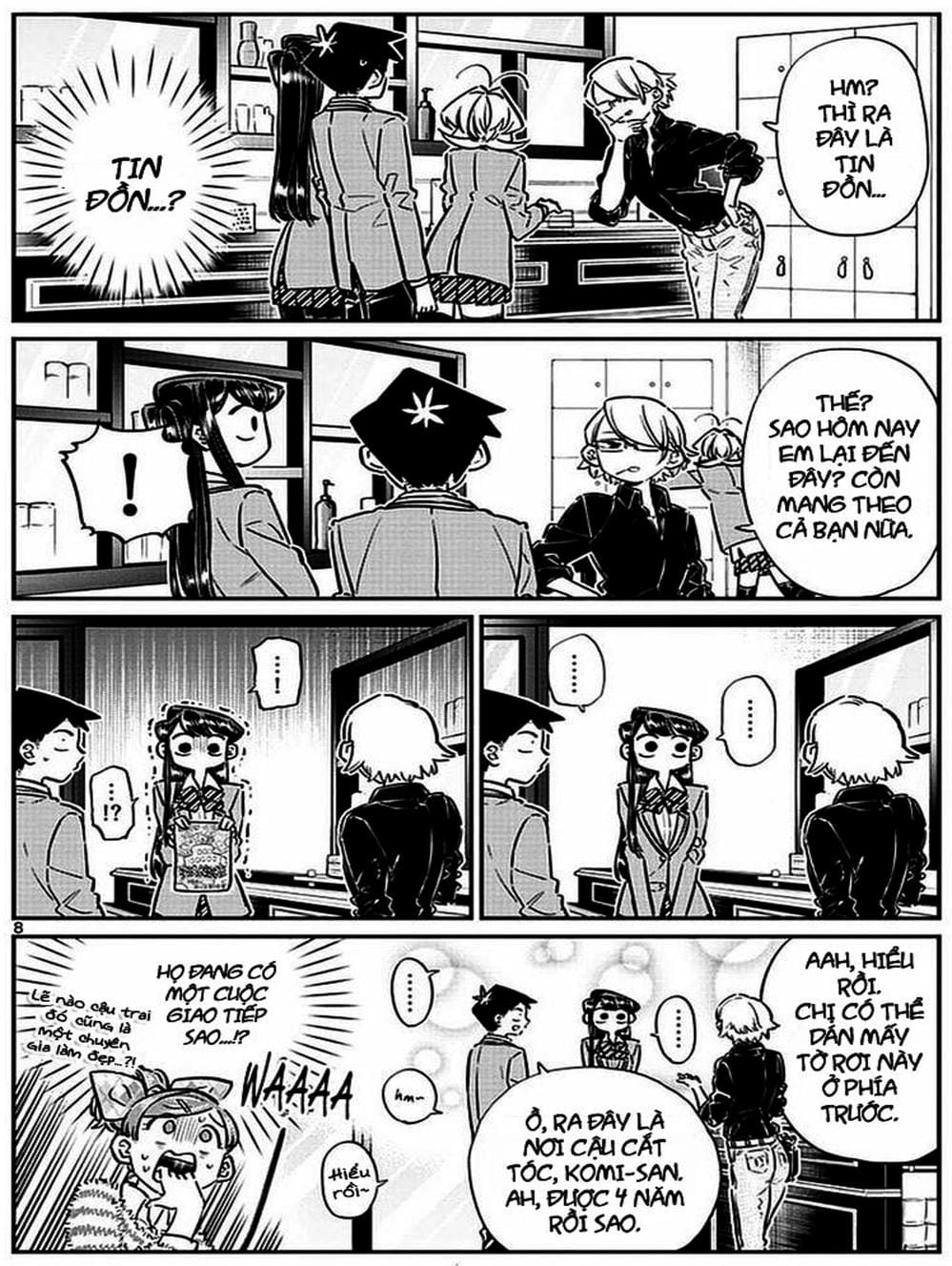 Truyện Tranh Komi Không Thể Giao Tiếp - Komi San Wa Komyusho Desu trang 5