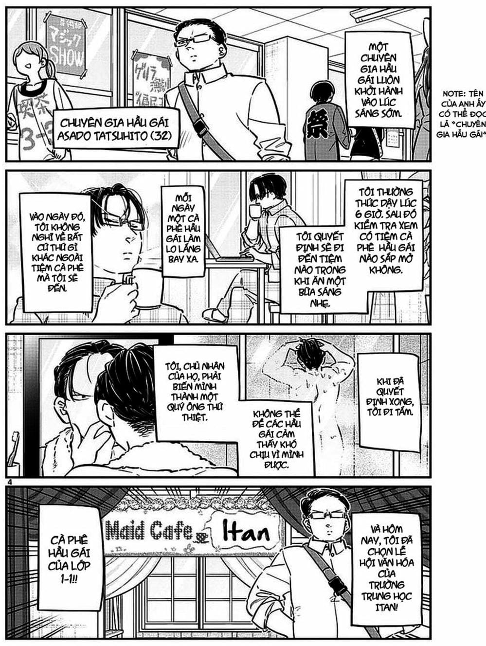 Truyện Tranh Komi Không Thể Giao Tiếp - Komi San Wa Komyusho Desu trang 5