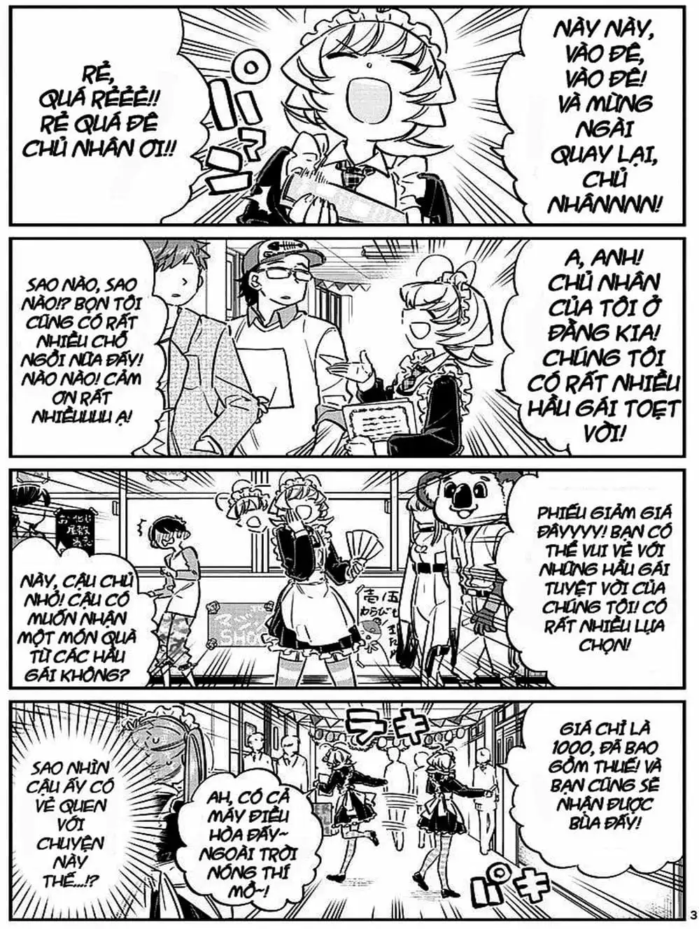 Truyện Tranh Komi Không Thể Giao Tiếp - Komi San Wa Komyusho Desu trang 5