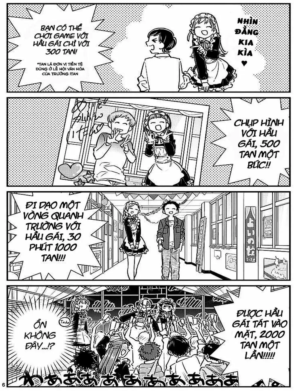 Truyện Tranh Komi Không Thể Giao Tiếp - Komi San Wa Komyusho Desu trang 5