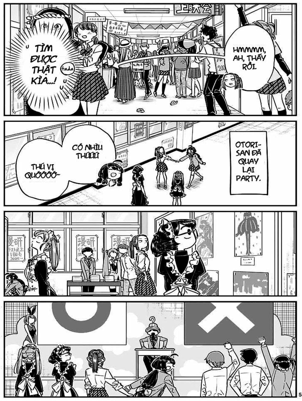 Truyện Tranh Komi Không Thể Giao Tiếp - Komi San Wa Komyusho Desu trang 5