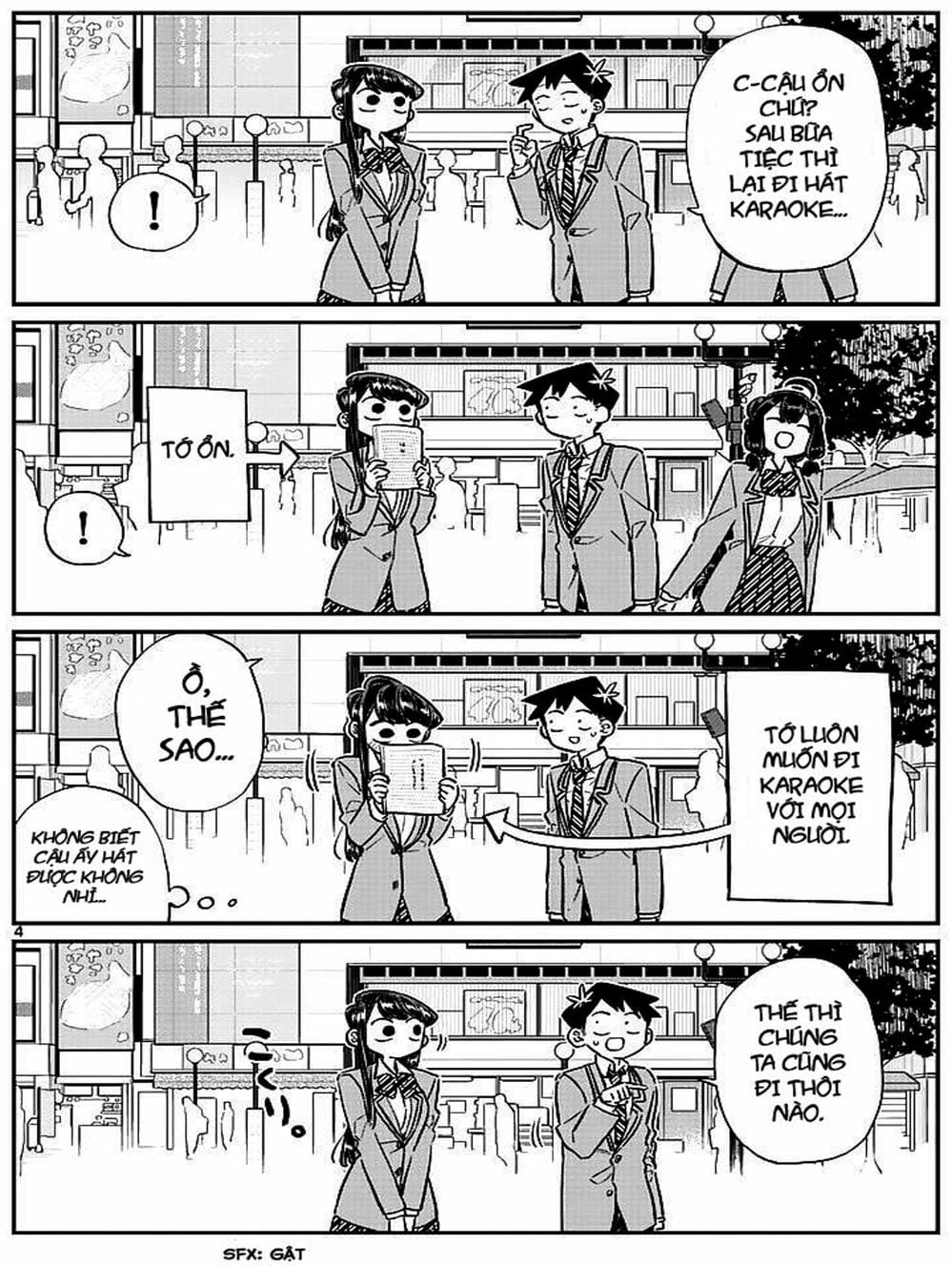 Truyện Tranh Komi Không Thể Giao Tiếp - Komi San Wa Komyusho Desu trang 5