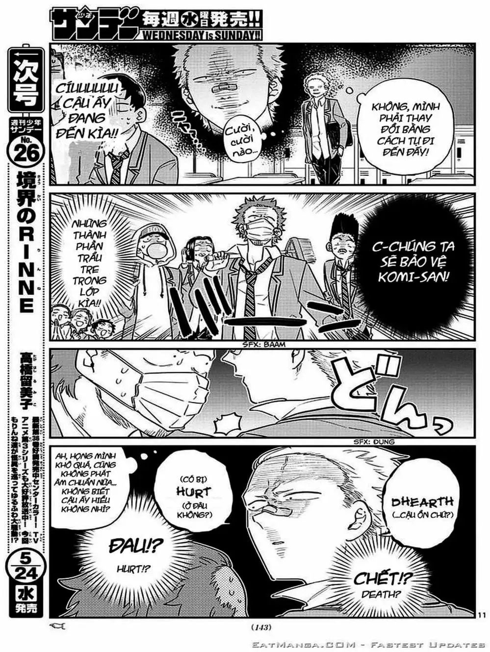 Truyện Tranh Komi Không Thể Giao Tiếp - Komi San Wa Komyusho Desu trang 5