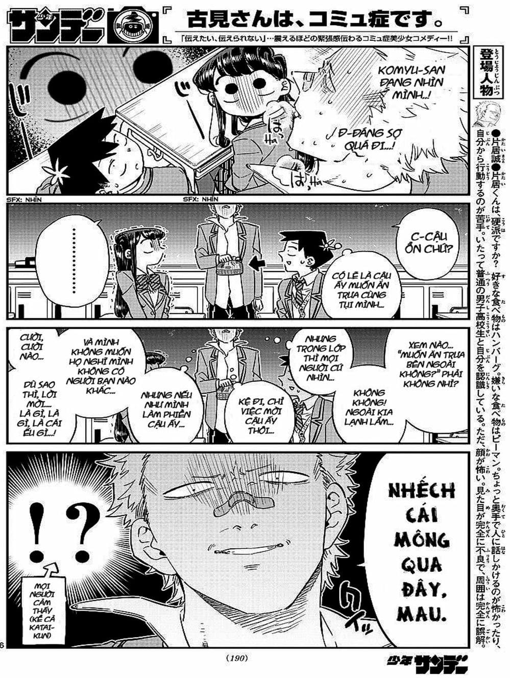 Truyện Tranh Komi Không Thể Giao Tiếp - Komi San Wa Komyusho Desu trang 5