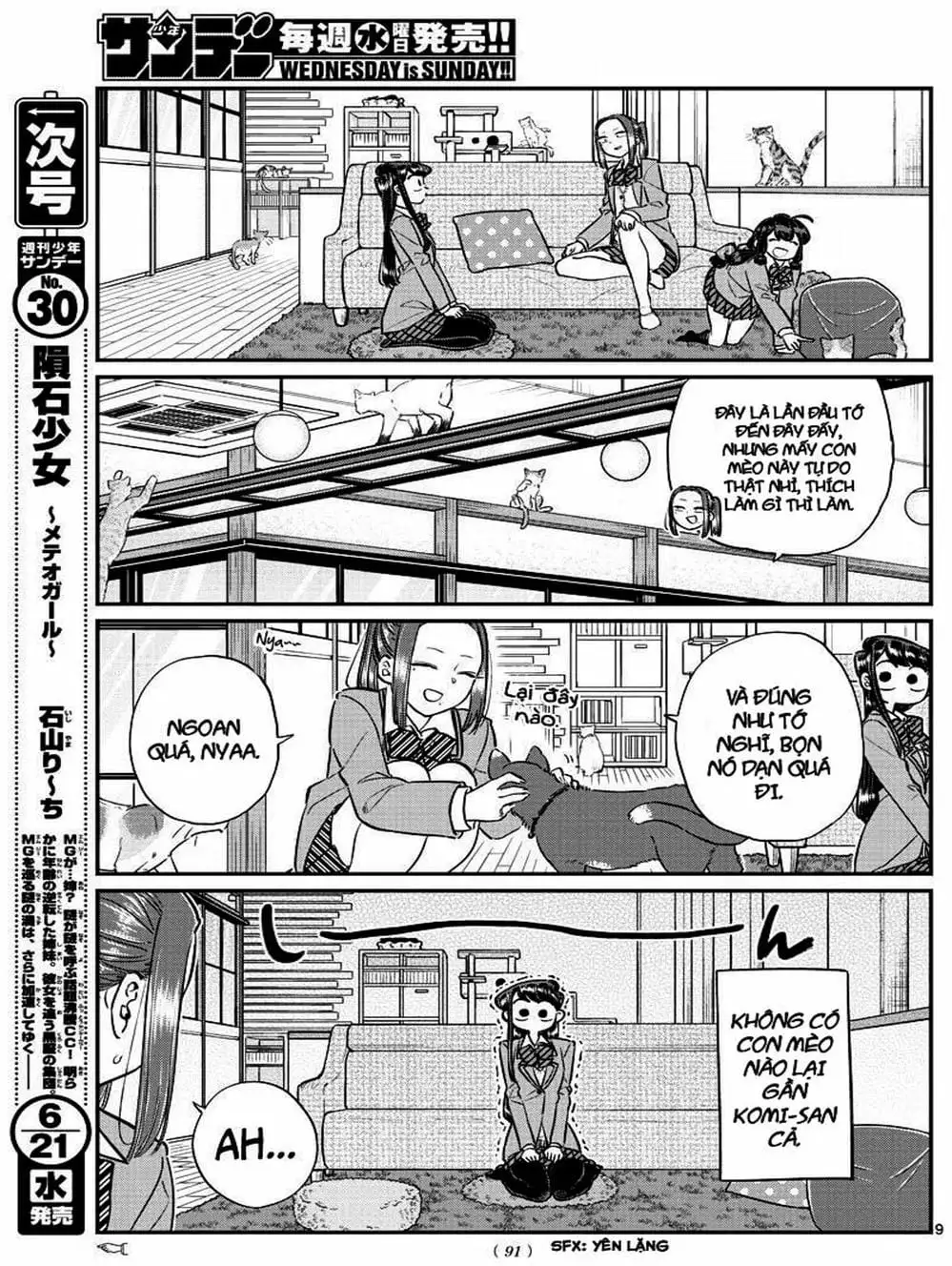 Truyện Tranh Komi Không Thể Giao Tiếp - Komi San Wa Komyusho Desu trang 5