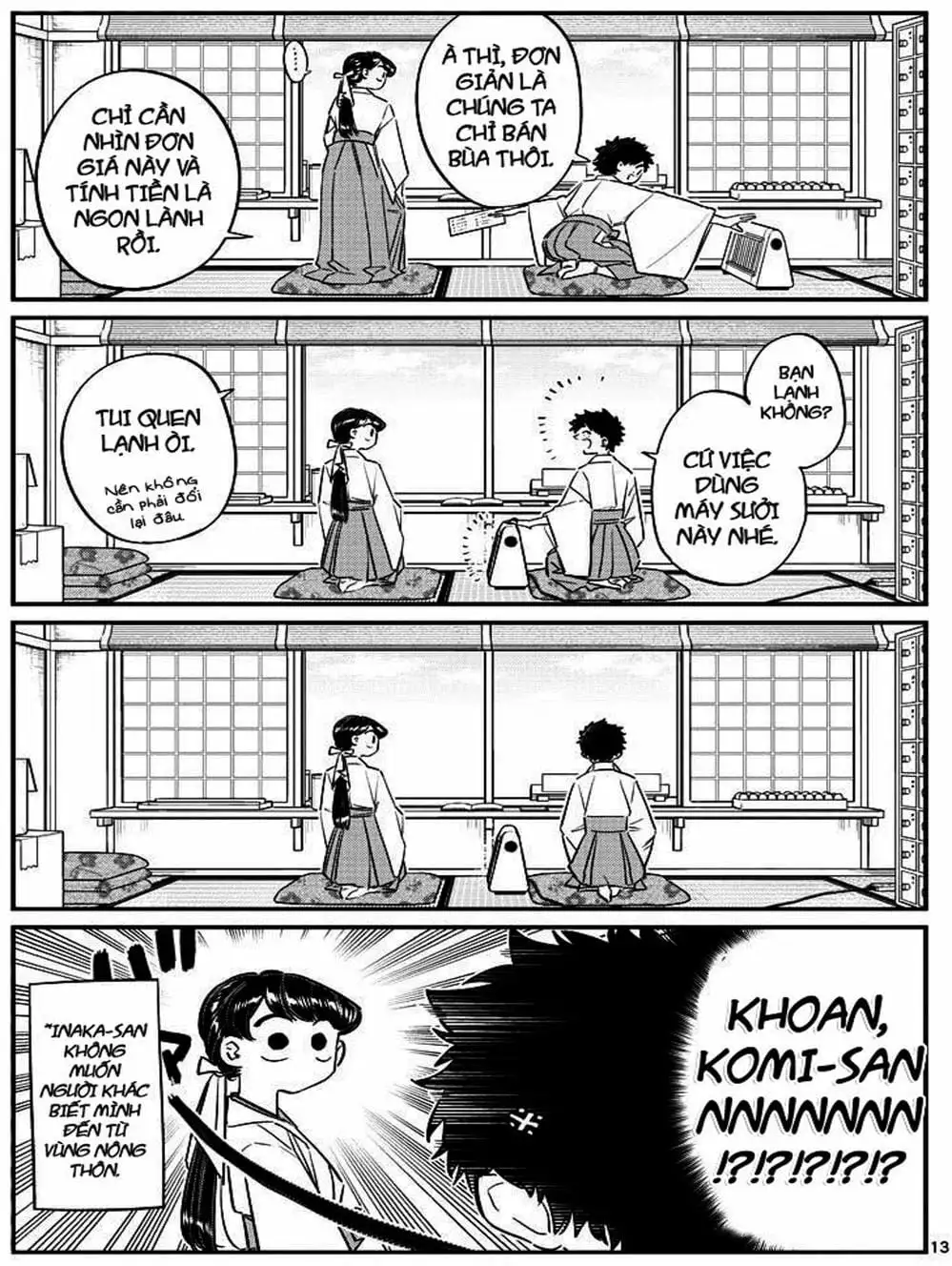 Truyện Tranh Komi Không Thể Giao Tiếp - Komi San Wa Komyusho Desu trang 5