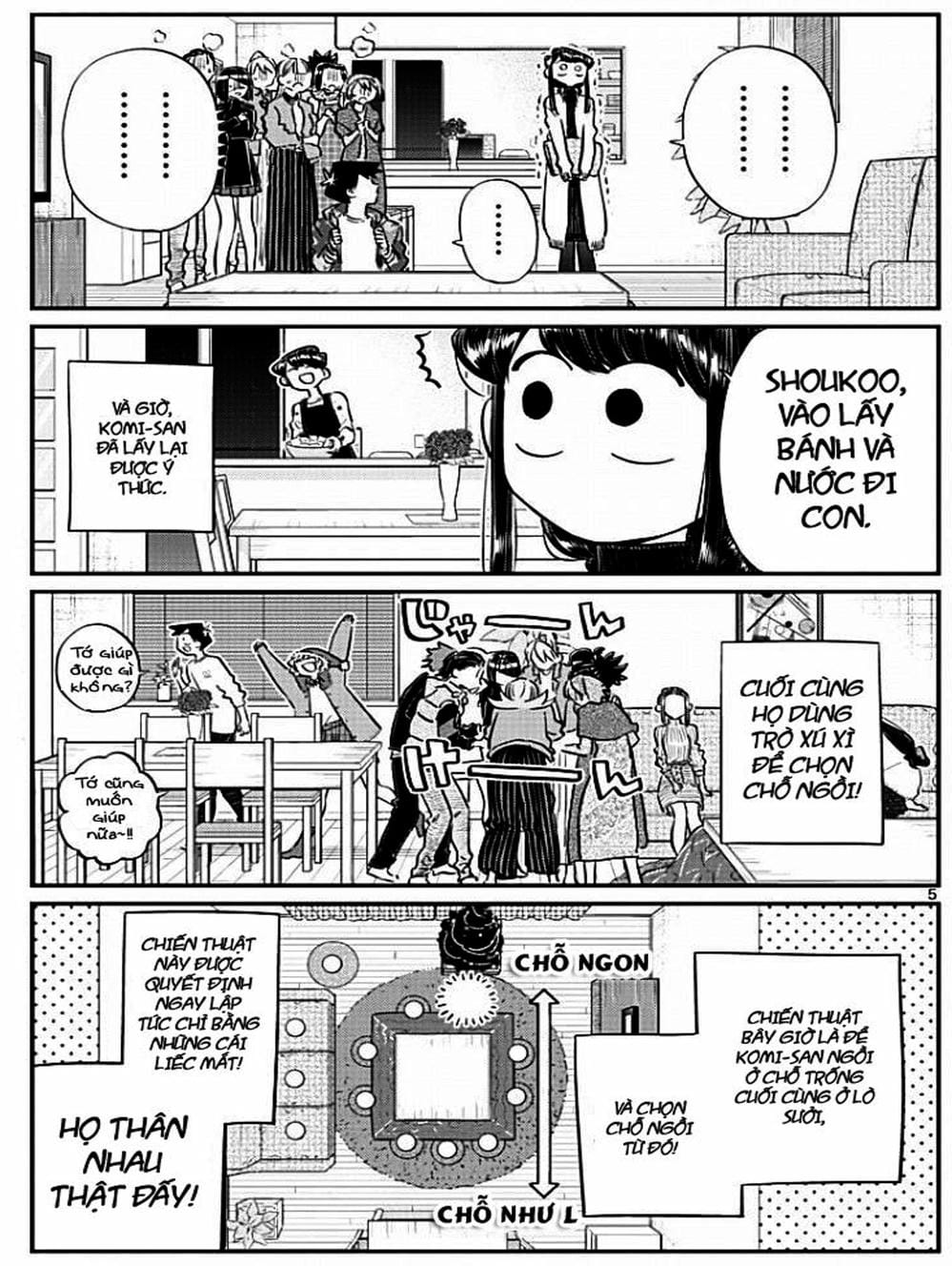 Truyện Tranh Komi Không Thể Giao Tiếp - Komi San Wa Komyusho Desu trang 5