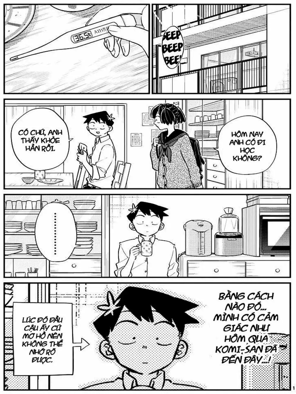 Truyện Tranh Komi Không Thể Giao Tiếp - Komi San Wa Komyusho Desu trang 5