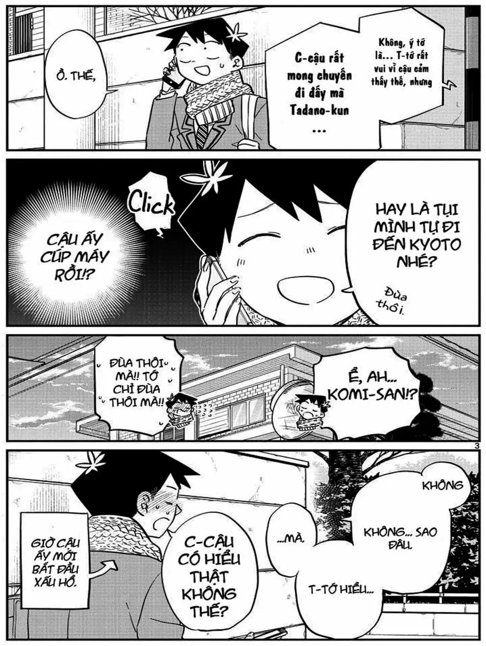 Truyện Tranh Komi Không Thể Giao Tiếp - Komi San Wa Komyusho Desu trang 5