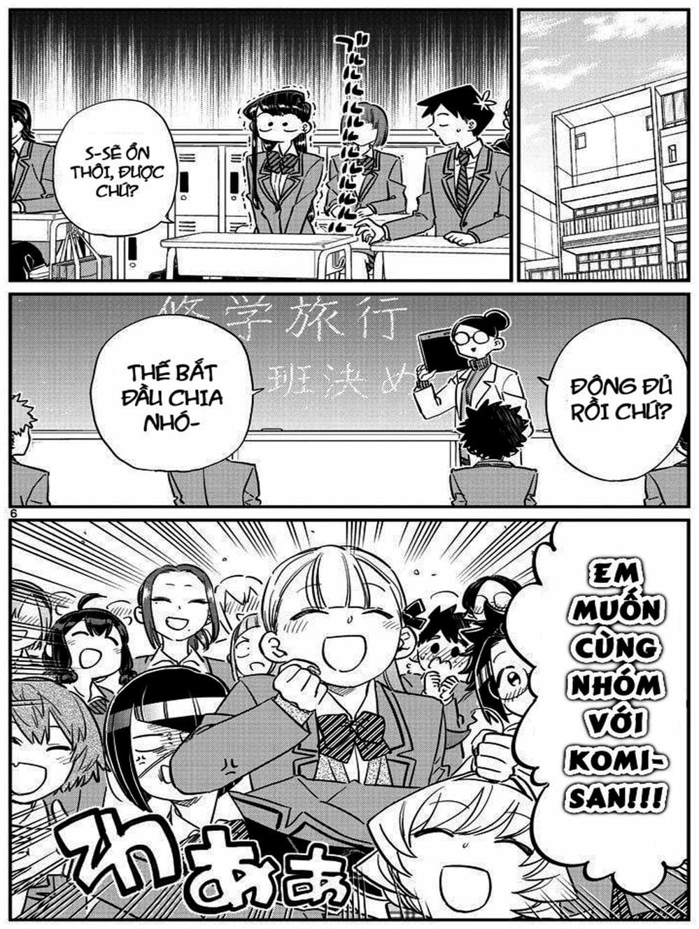 Truyện Tranh Komi Không Thể Giao Tiếp - Komi San Wa Komyusho Desu trang 5