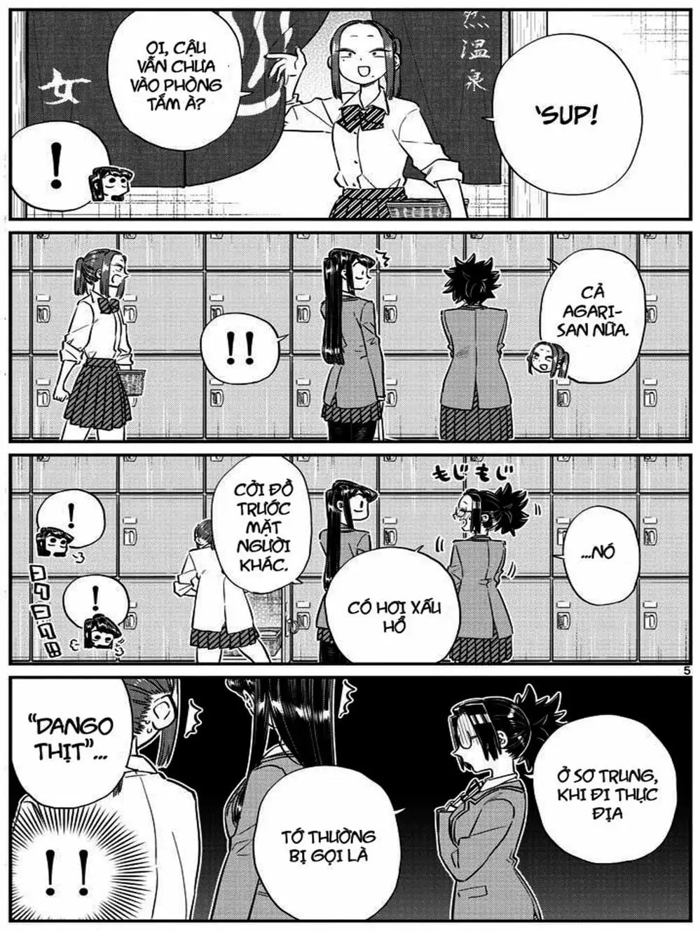 Truyện Tranh Komi Không Thể Giao Tiếp - Komi San Wa Komyusho Desu trang 5