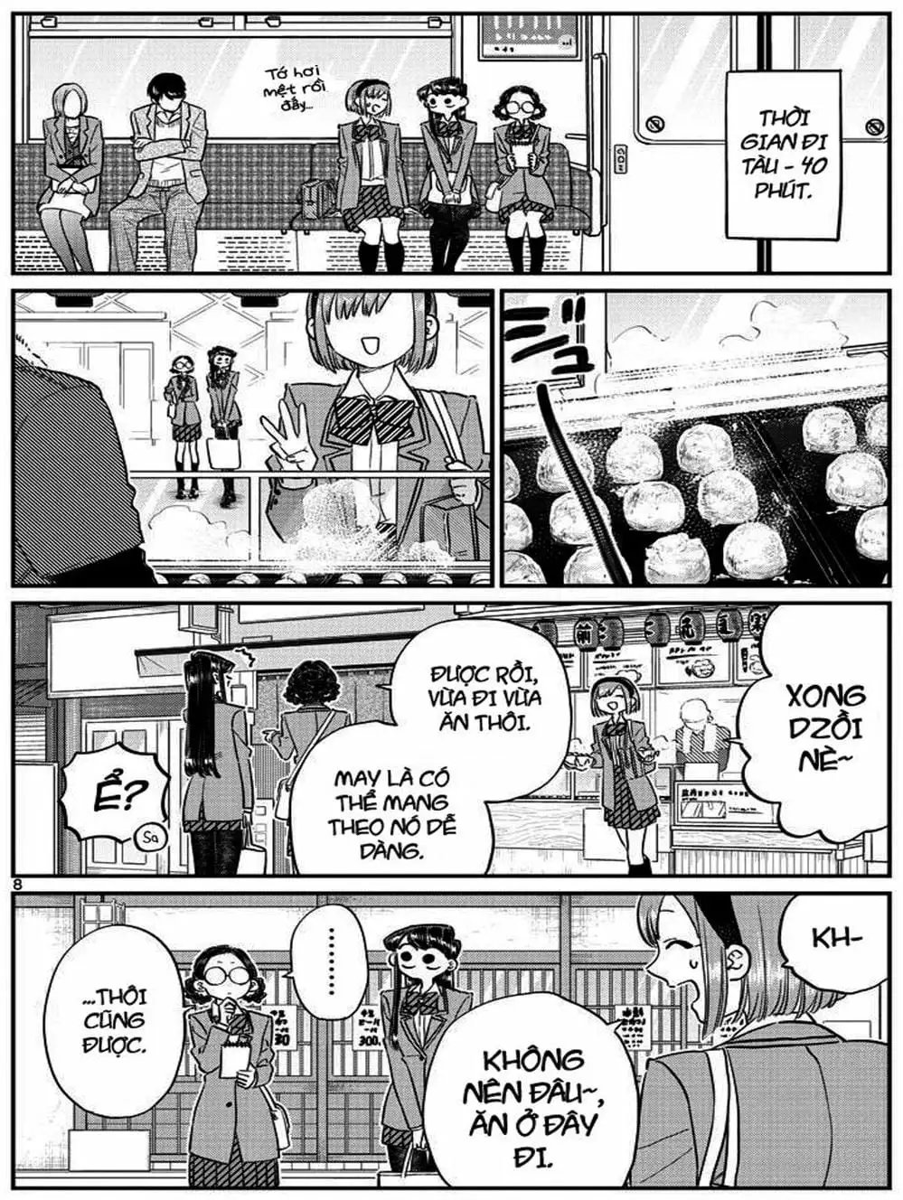 Truyện Tranh Komi Không Thể Giao Tiếp - Komi San Wa Komyusho Desu trang 5