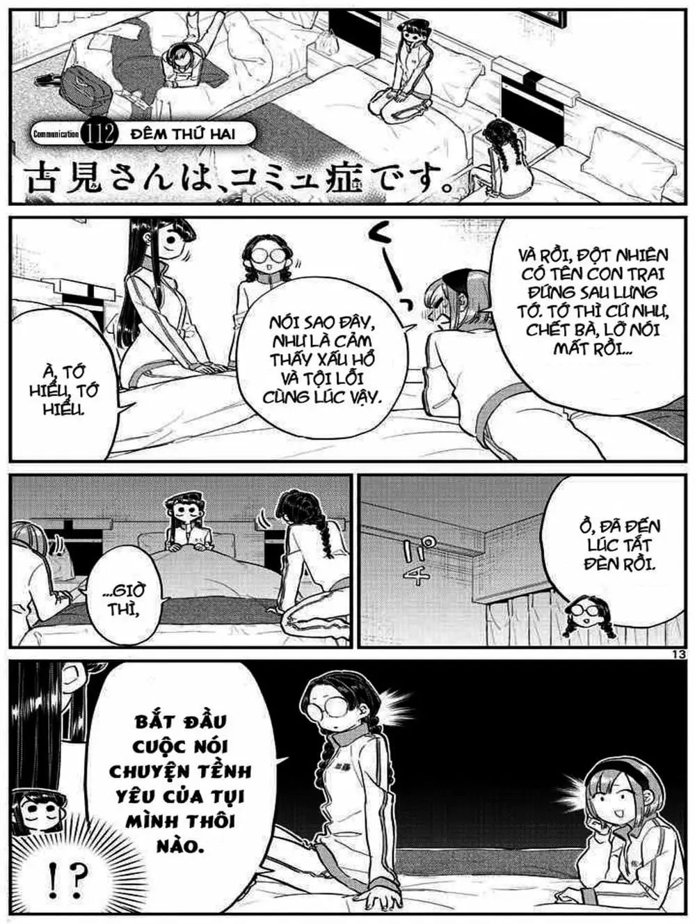 Truyện Tranh Komi Không Thể Giao Tiếp - Komi San Wa Komyusho Desu trang 5