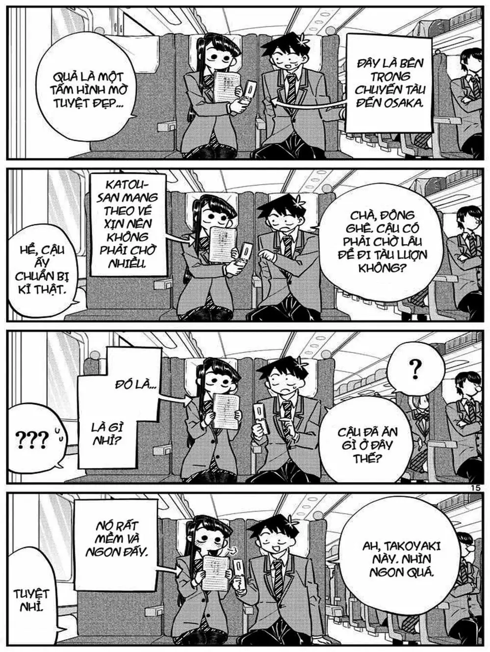 Truyện Tranh Komi Không Thể Giao Tiếp - Komi San Wa Komyusho Desu trang 5