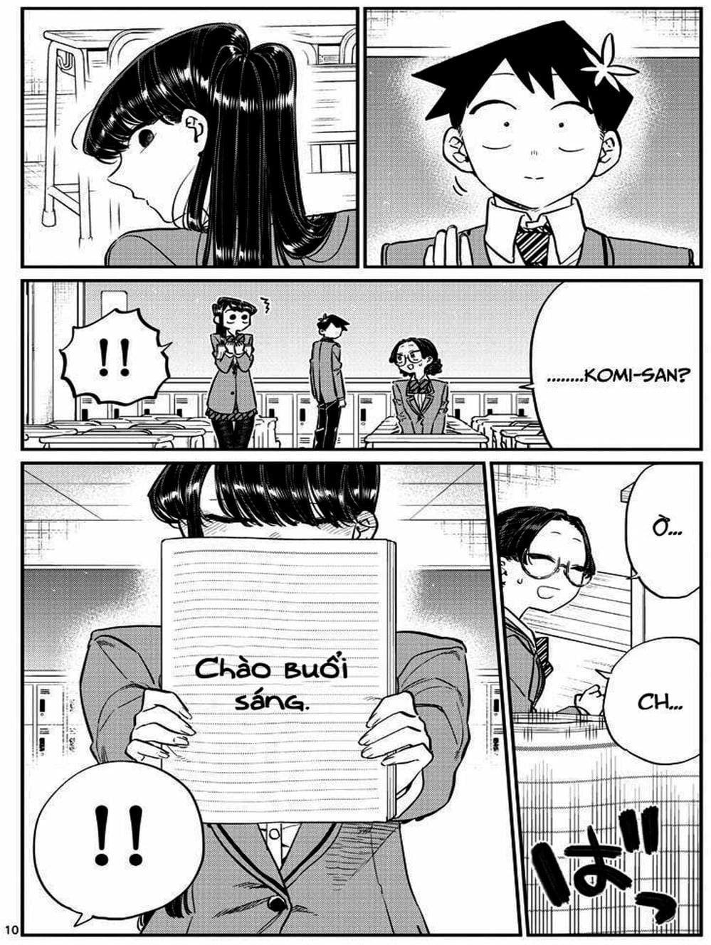 Truyện Tranh Komi Không Thể Giao Tiếp - Komi San Wa Komyusho Desu trang 5