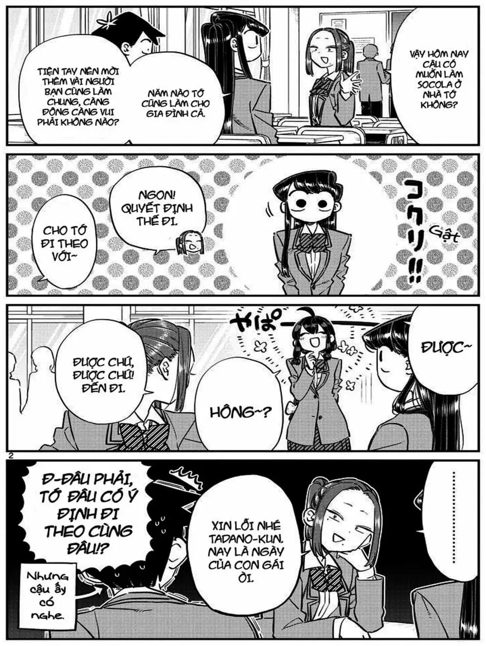 Truyện Tranh Komi Không Thể Giao Tiếp - Komi San Wa Komyusho Desu trang 5