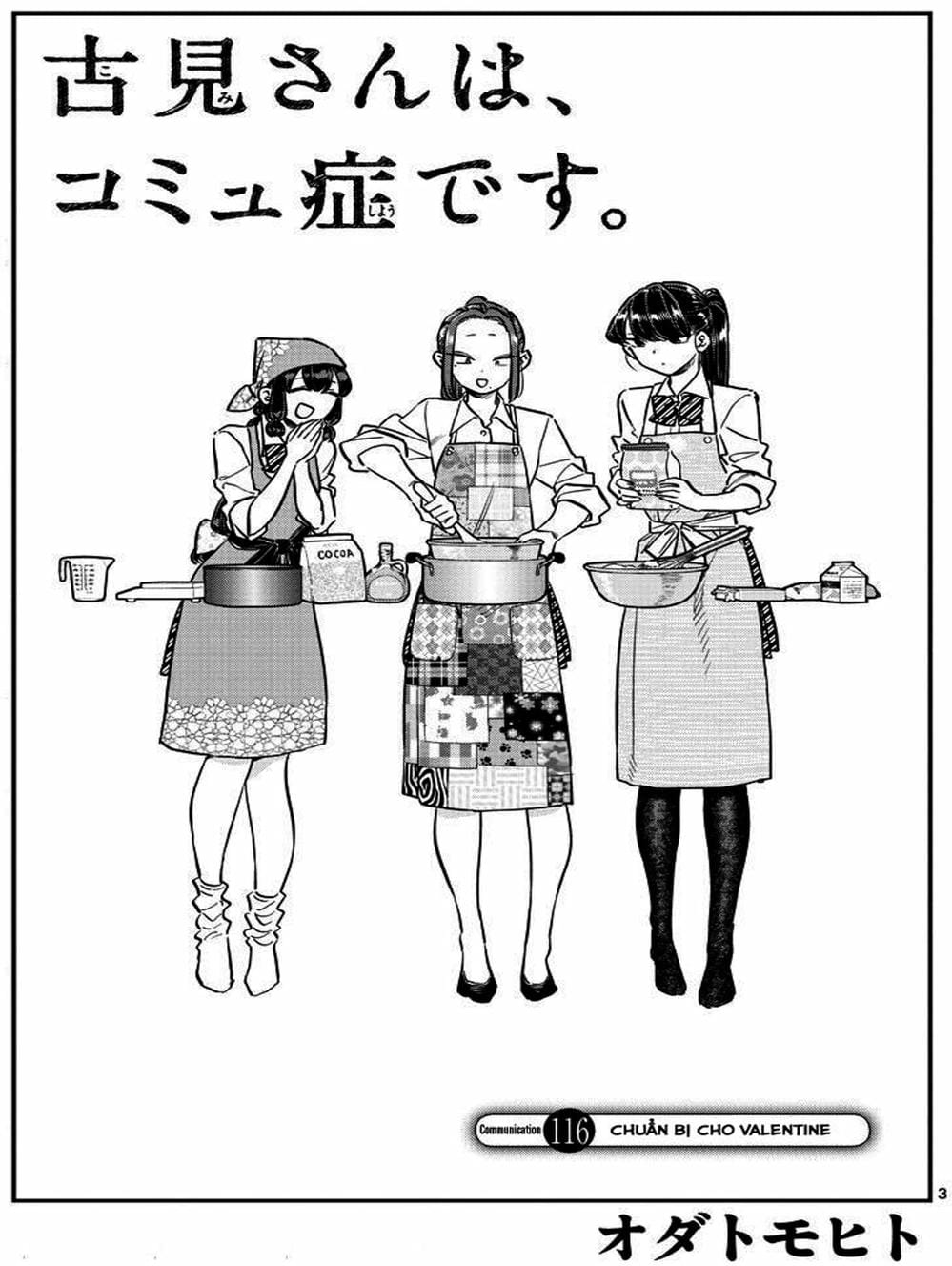 Truyện Tranh Komi Không Thể Giao Tiếp - Komi San Wa Komyusho Desu trang 5