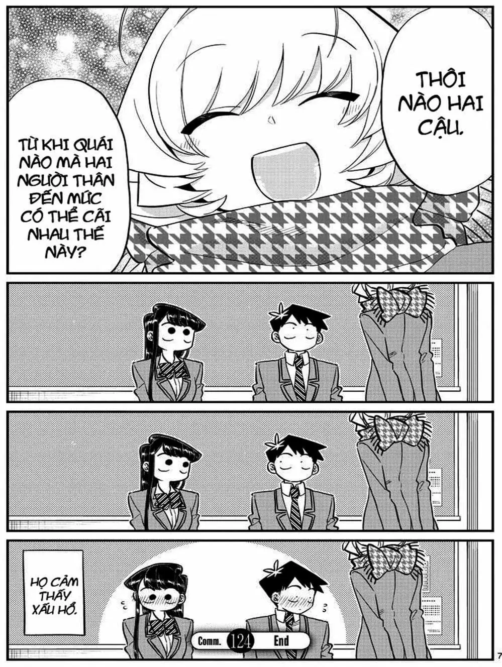 Truyện Tranh Komi Không Thể Giao Tiếp - Komi San Wa Komyusho Desu trang 5