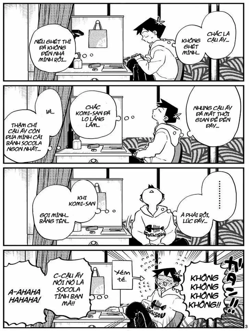 Truyện Tranh Komi Không Thể Giao Tiếp - Komi San Wa Komyusho Desu trang 5