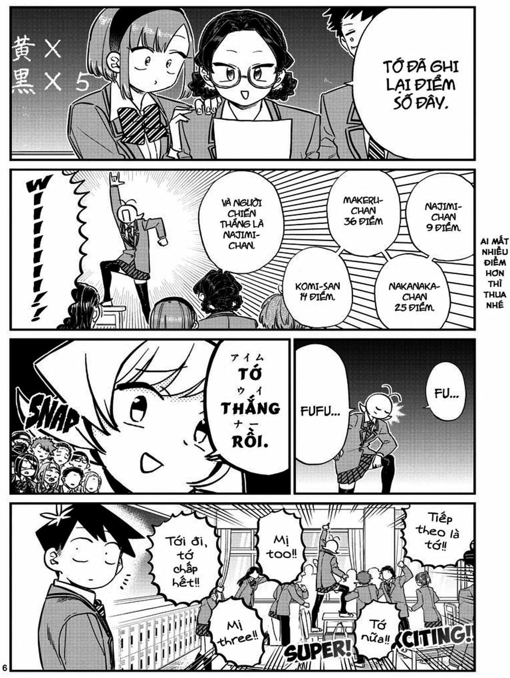 Truyện Tranh Komi Không Thể Giao Tiếp - Komi San Wa Komyusho Desu trang 5