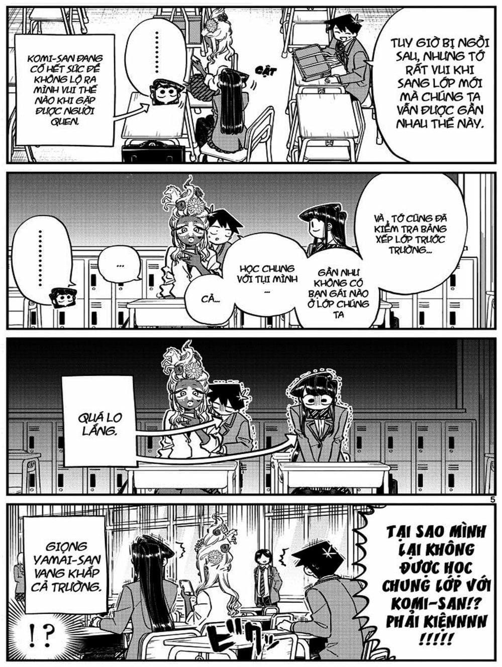 Truyện Tranh Komi Không Thể Giao Tiếp - Komi San Wa Komyusho Desu trang 5