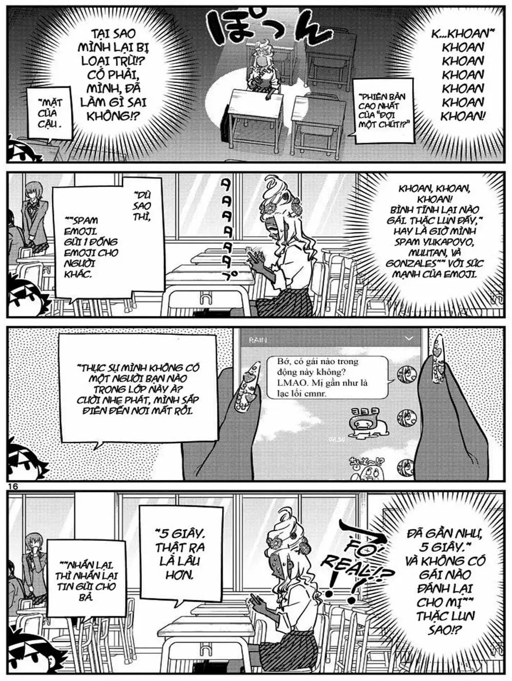 Truyện Tranh Komi Không Thể Giao Tiếp - Komi San Wa Komyusho Desu trang 5