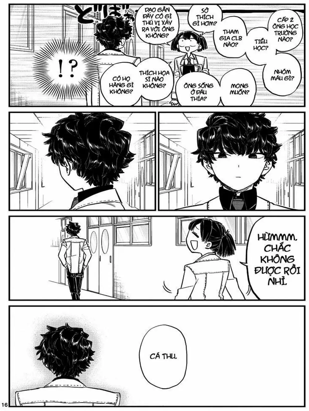 Truyện Tranh Komi Không Thể Giao Tiếp - Komi San Wa Komyusho Desu trang 5