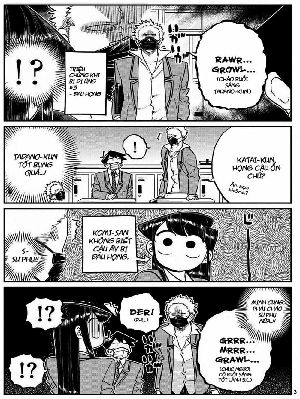 Truyện Tranh Komi Không Thể Giao Tiếp - Komi San Wa Komyusho Desu trang 5