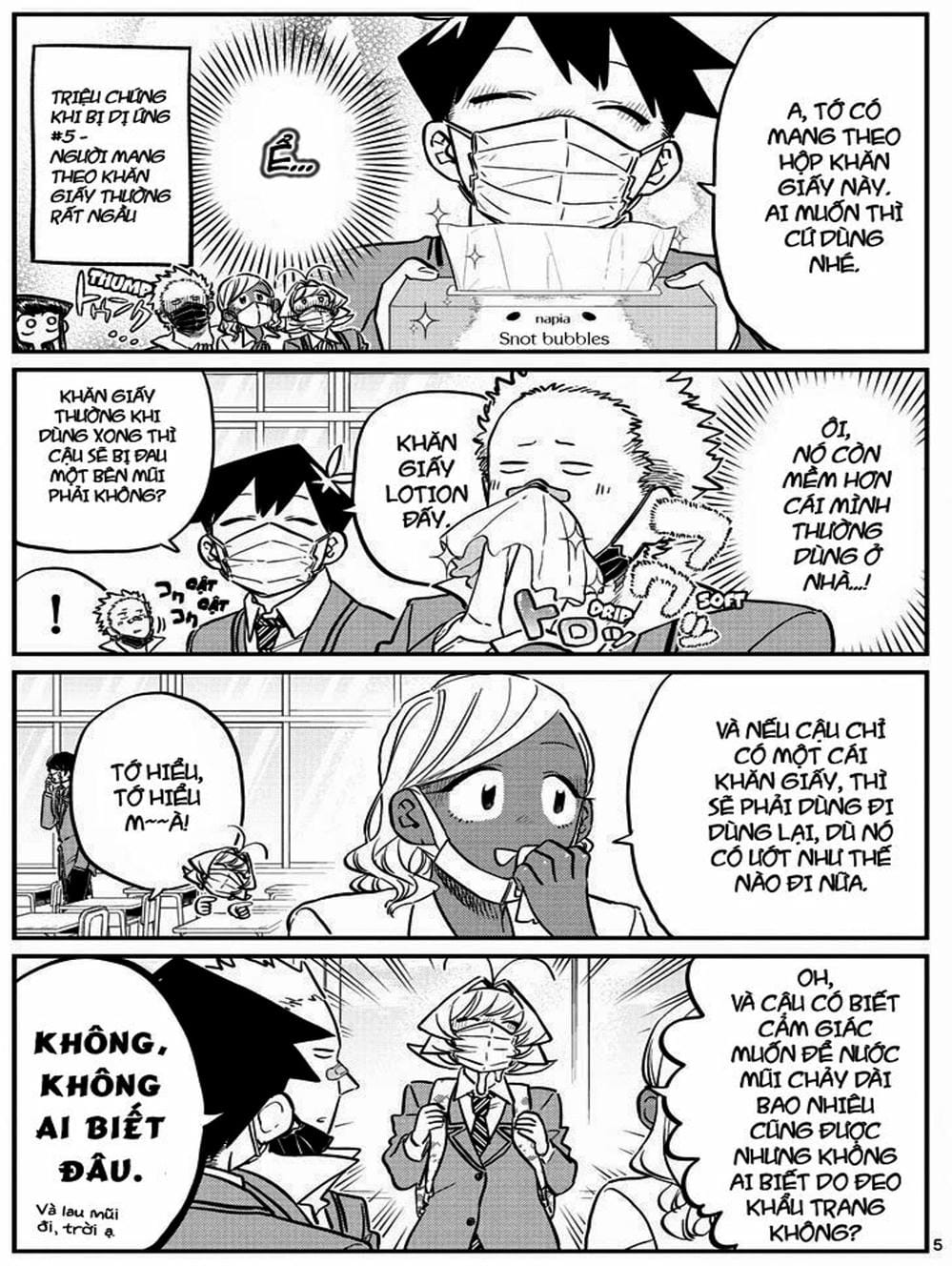 Truyện Tranh Komi Không Thể Giao Tiếp - Komi San Wa Komyusho Desu trang 5