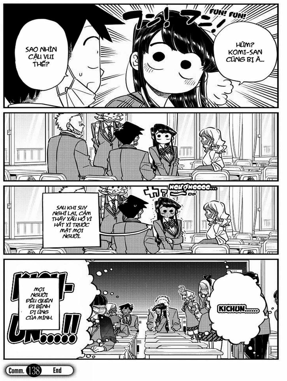 Truyện Tranh Komi Không Thể Giao Tiếp - Komi San Wa Komyusho Desu trang 5