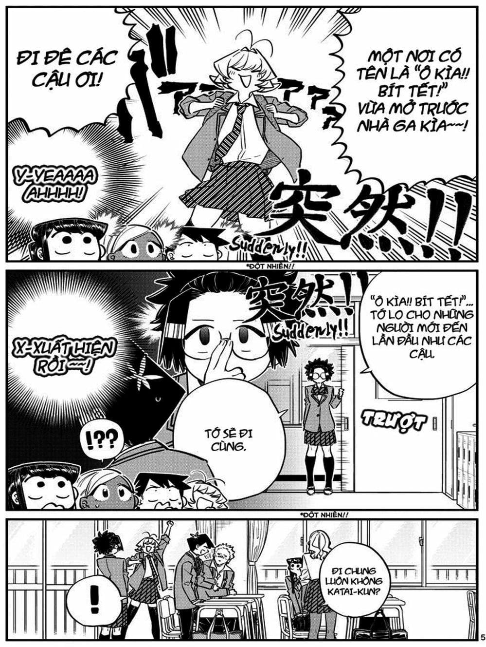 Truyện Tranh Komi Không Thể Giao Tiếp - Komi San Wa Komyusho Desu trang 5